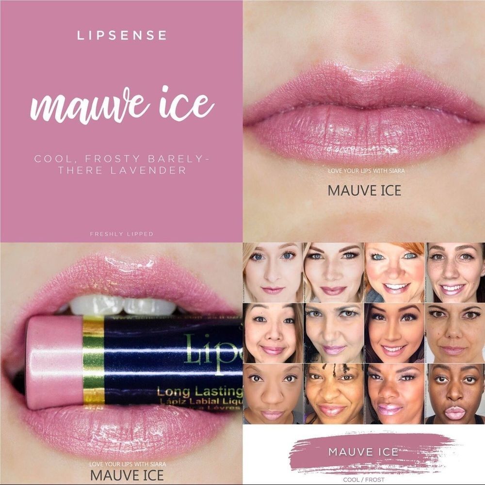 3/$30 New & Sealed Senegence Lipsense Color Mauve ice